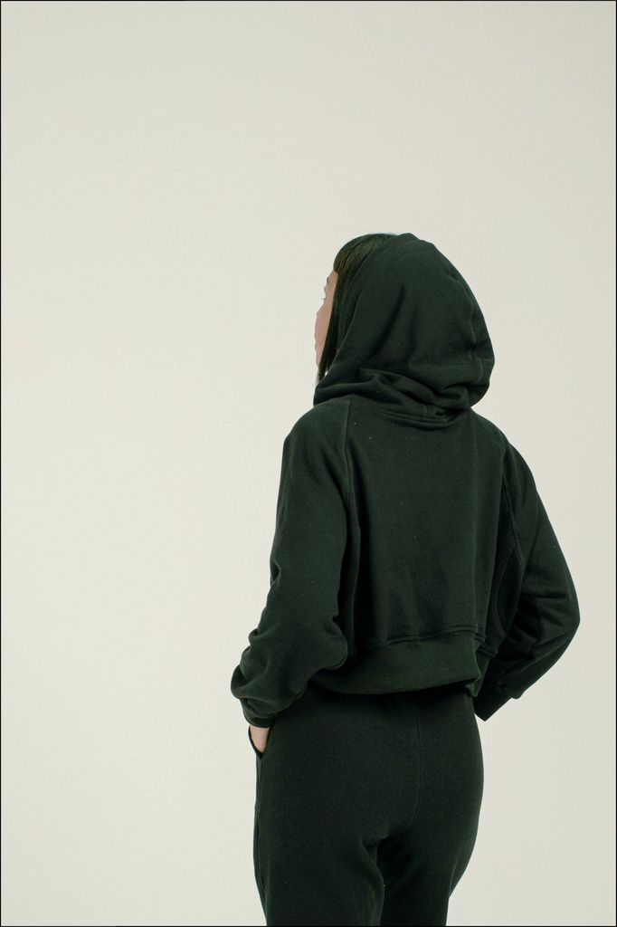 Aurelie Crop Hoodie